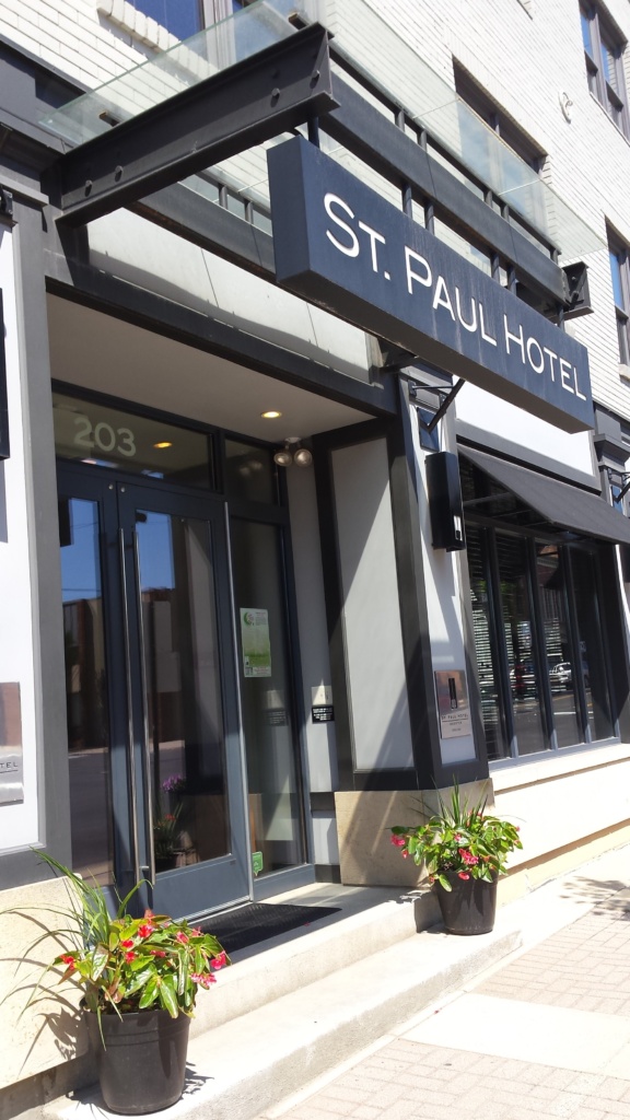 Great urban Ohio getaways lead us to the St. Paul Hotel in downtown Wooster!